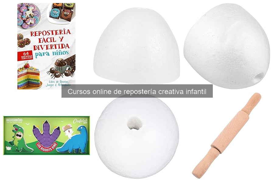 ¿Qué es un curso online de repostería creativa infantil?