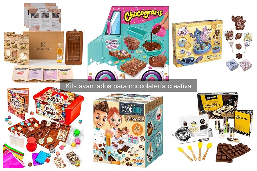 ¿Qué es un kit avanzado para chocolatería creativa?