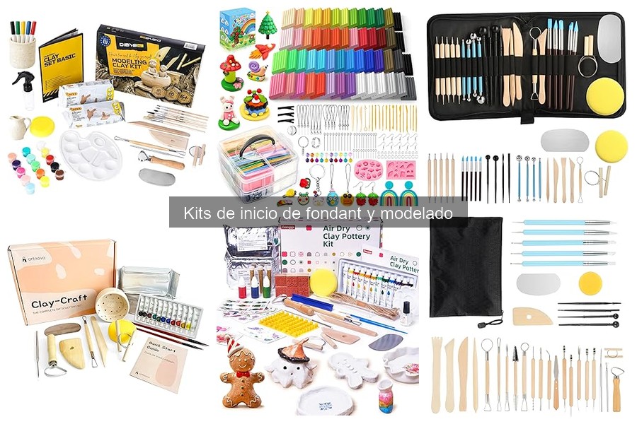 ¿Qué es un kit de inicio de fondant y modelado?