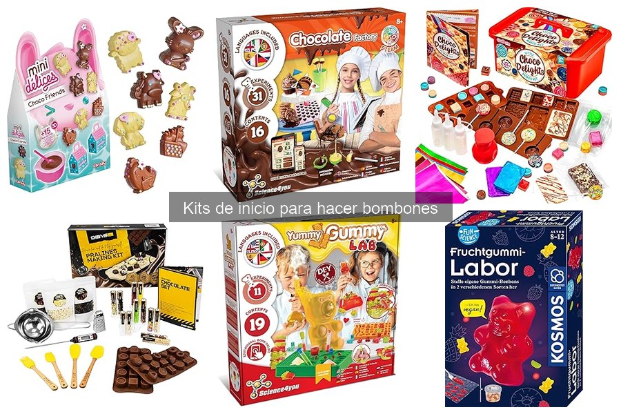 ¿Qué es un kit de inicio para hacer bombones?