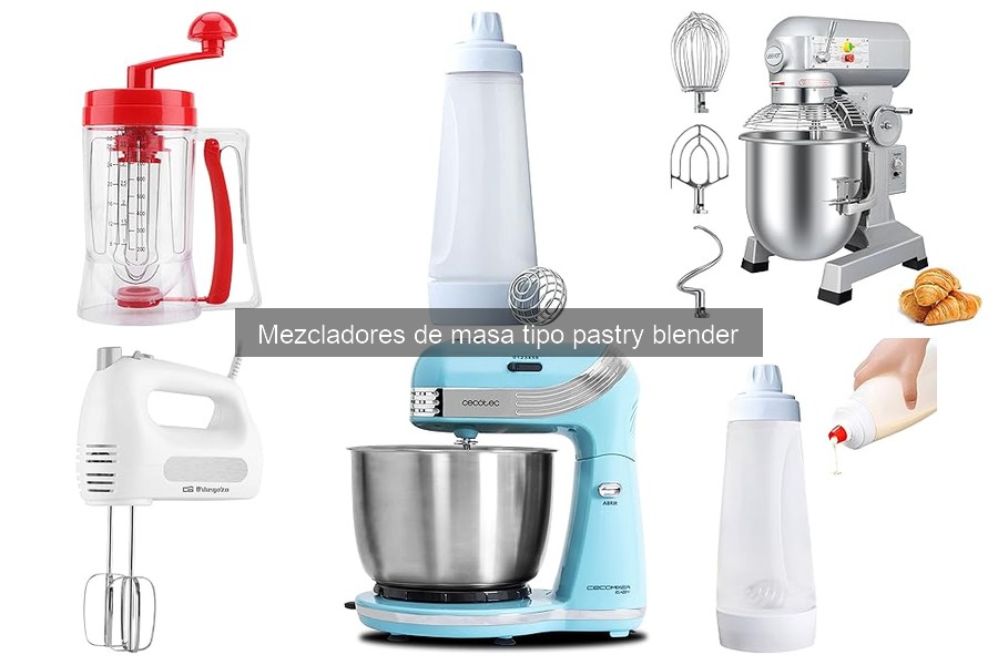 ¿Qué es un mezclador de masa tipo pastry blender?