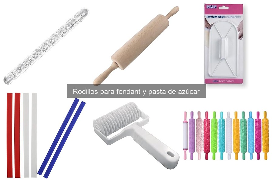 ¿Qué es un rodillo para fondant? Características y usos