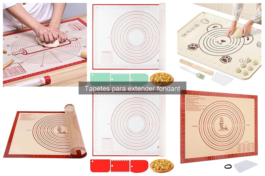 Qué es un tapete para extender fondant: guía detallada