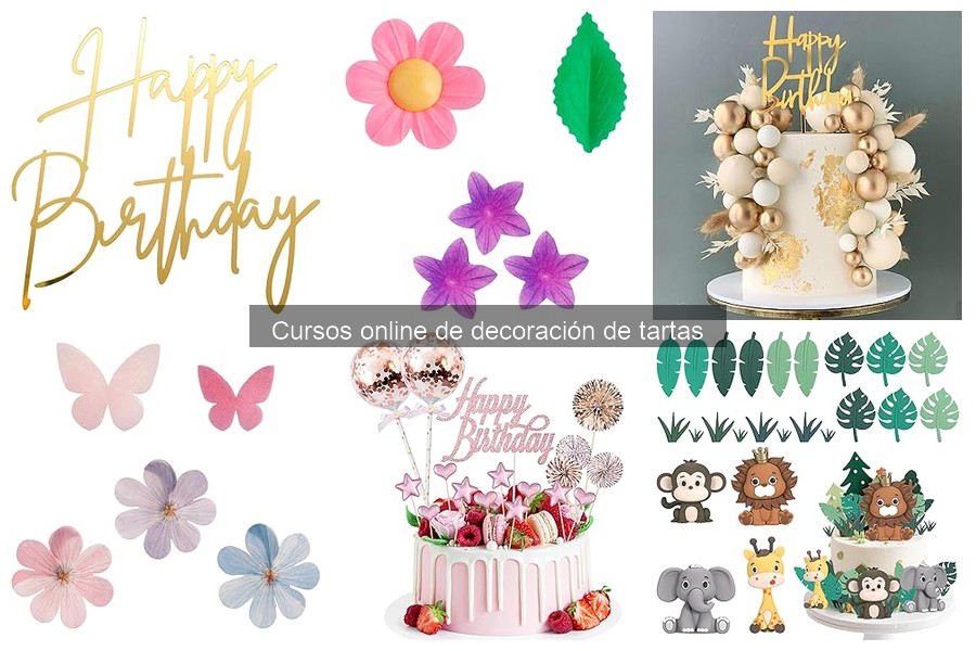 ¿Qué hacer después de un curso de decoración de tartas?