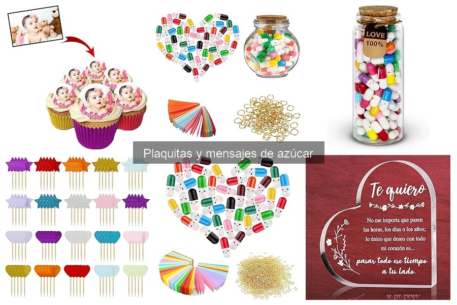 ¿Qué son las plaquitas de azúcar y sus usos en repostería?