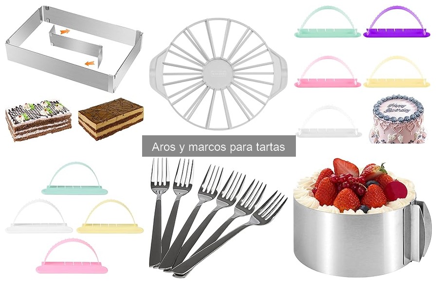 ¿Qué son los aros y marcos para tartas? Guía básica