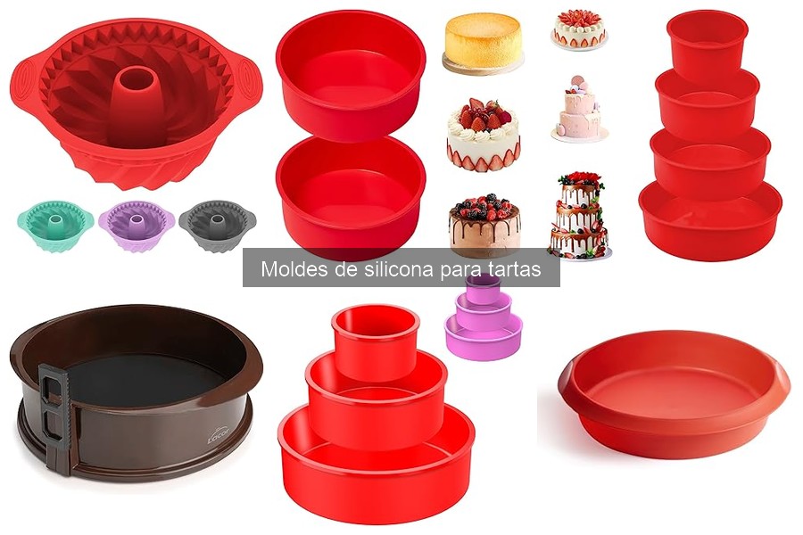 Qué son los moldes de silicona para tartas: características y beneficios