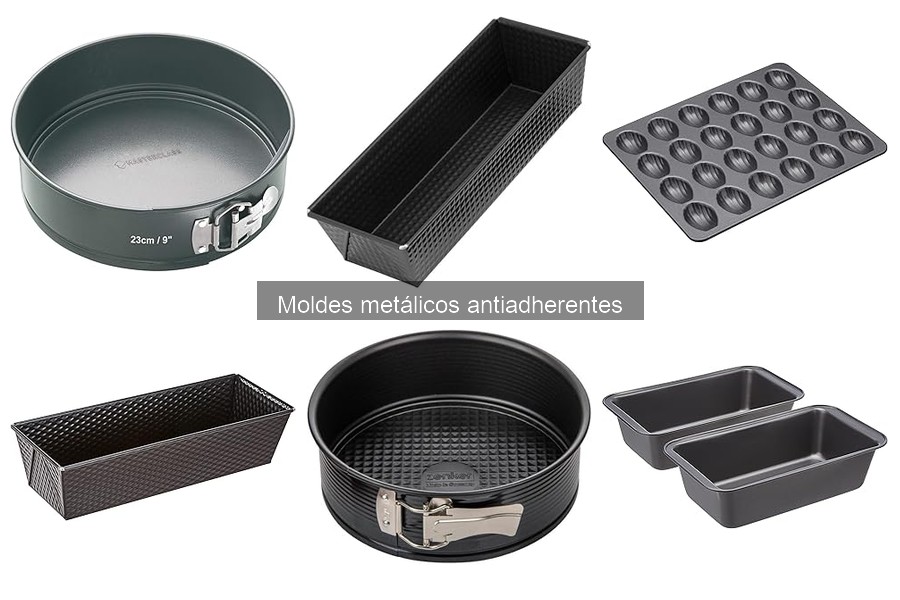 ¿Qué son los moldes metálicos antiadherentes? Descúbrelos