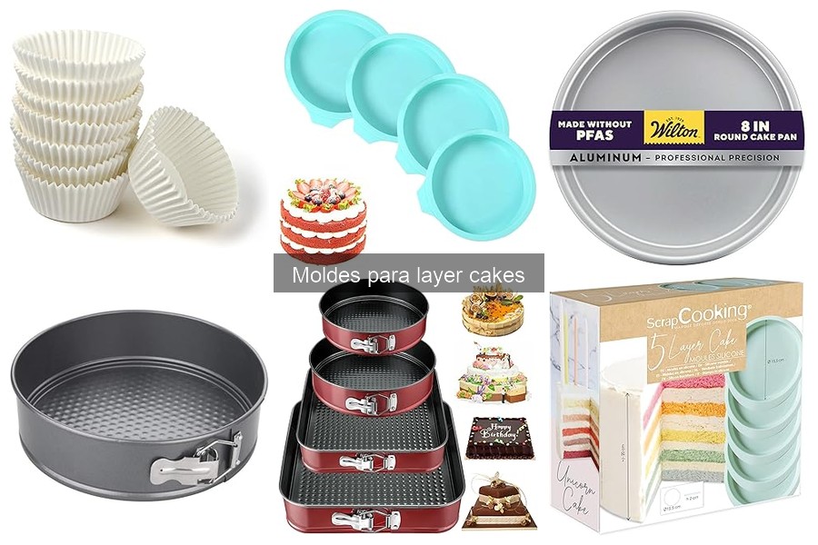 ¿Qué son los moldes para layer cakes? Características y usos