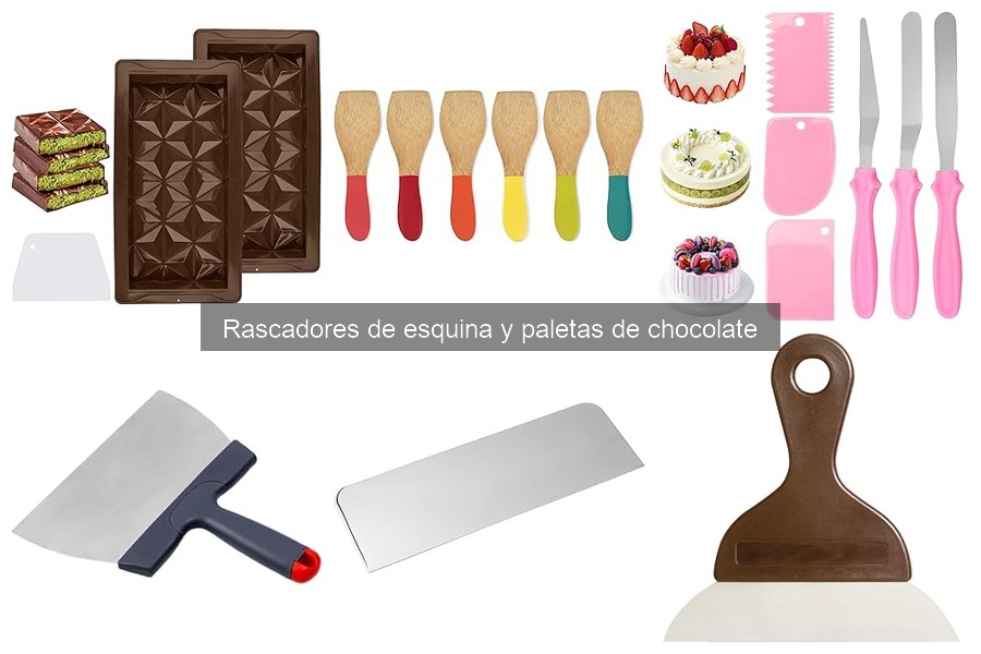 ¿Qué son los rascadores de esquina y paletas de chocolate?