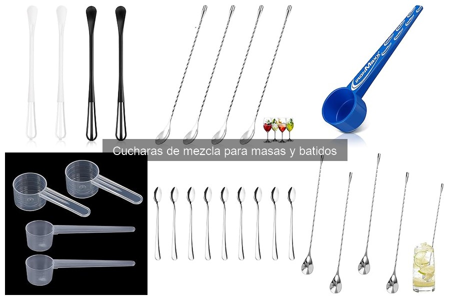 ¿Qué tamaño de cuchara de mezcla elegir para tus recetas?
