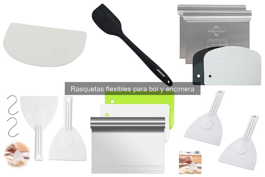 Rasquetas flexibles para niños en repostería: Guía y consejos