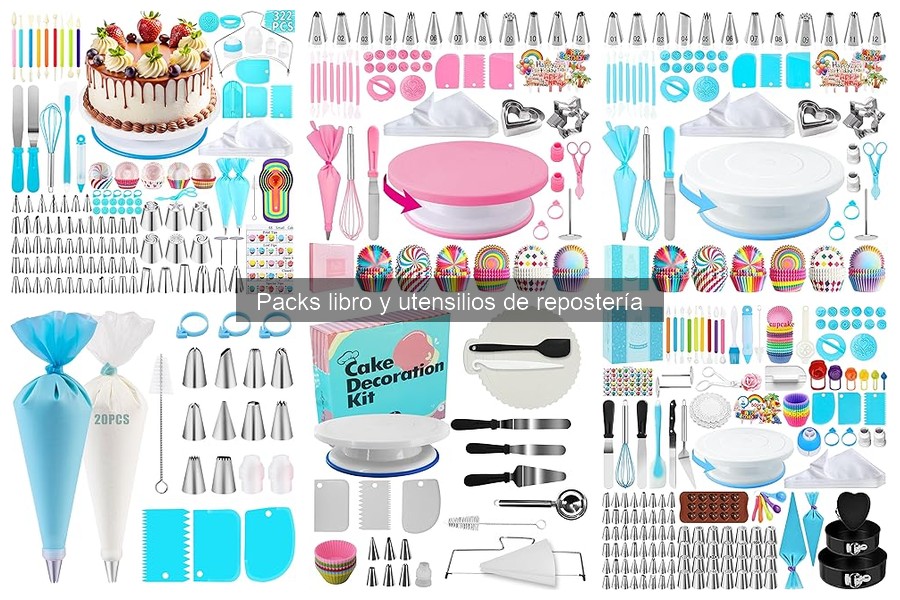 Recetas Básicas con Packs de Utensilios de Repostería