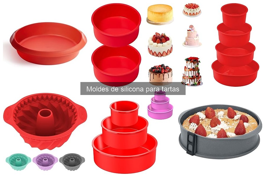 Recetas deliciosas con moldes de silicona para tartas