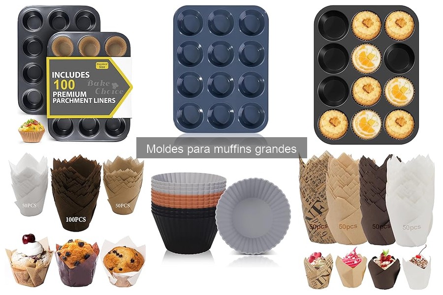Recetas Deliciosas para Moldes de Muffins Grandes