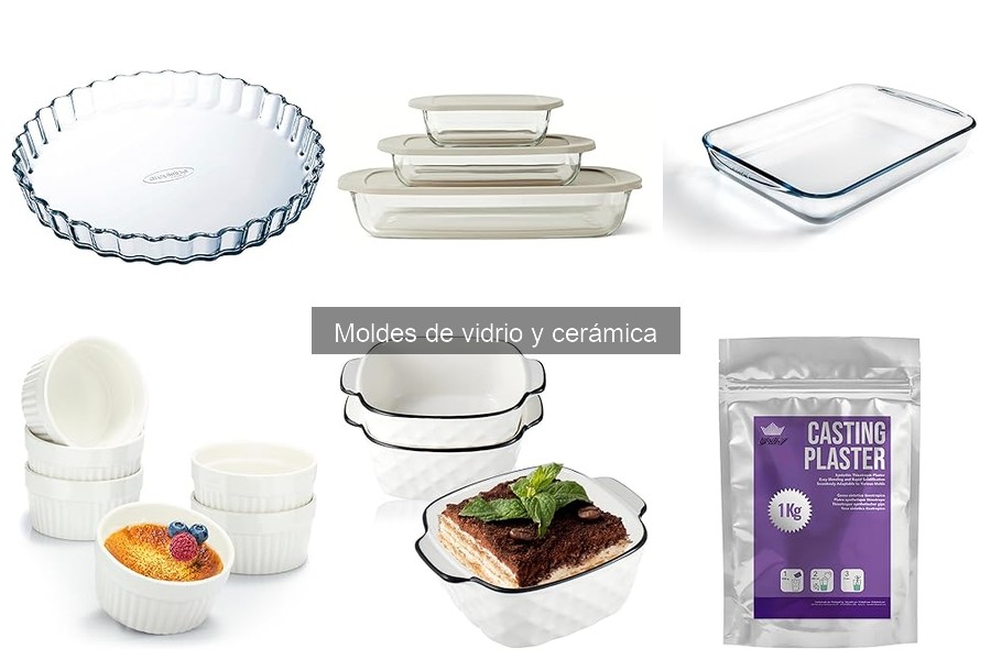 Recetas Deliciosas para Moldes de Vidrio y Cerámica