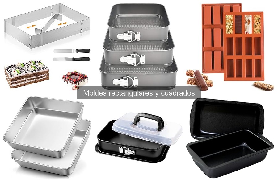 Recetas Deliciosas para Moldes Rectangulares y Cuadrados