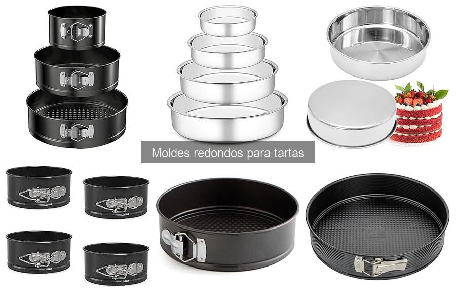 Recetas deliciosas para moldes redondos de tartas