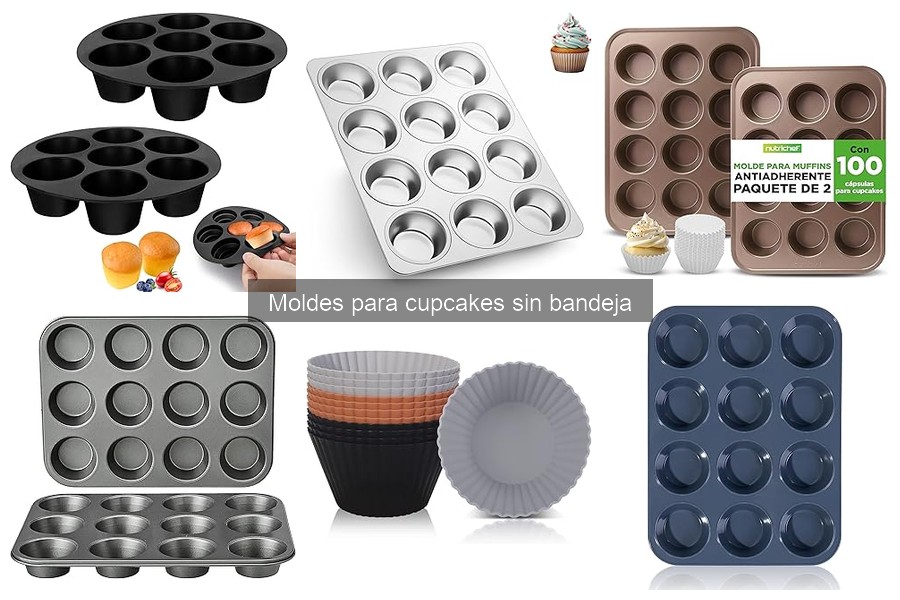 Seguridad de moldes para cupcakes sin bandeja en el horno