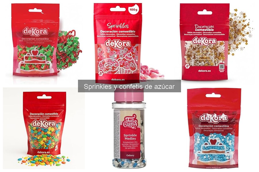 Soluciona problemas comunes al usar sprinkles y confetis