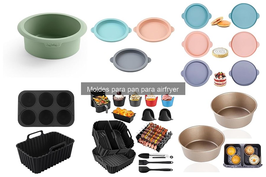 Soluciona problemas de cocción con moldes para pan en Airfryer