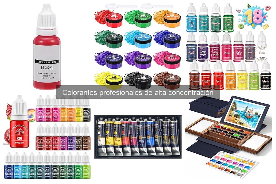 Soluciones para colores que no se fijan en repostería