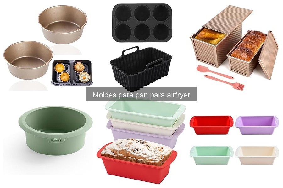 ¿Son seguros los moldes de silicona para airfryer?