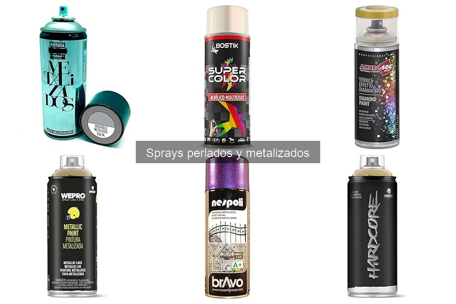 ¿Son seguros los sprays metalizados para comer?
