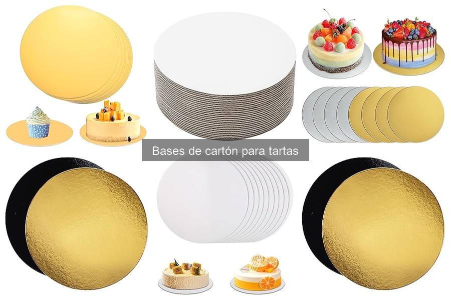Tamaños de Bases de Cartón para Tartas: Guía Completa