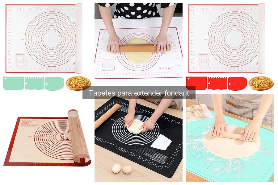 Tapetes para fondant: tamaño y grosor ideales para tus proyectos