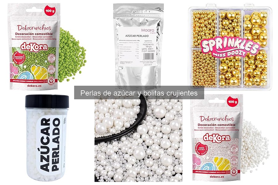 Tendencias en Decoración de Repostería con Perlas de Azúcar