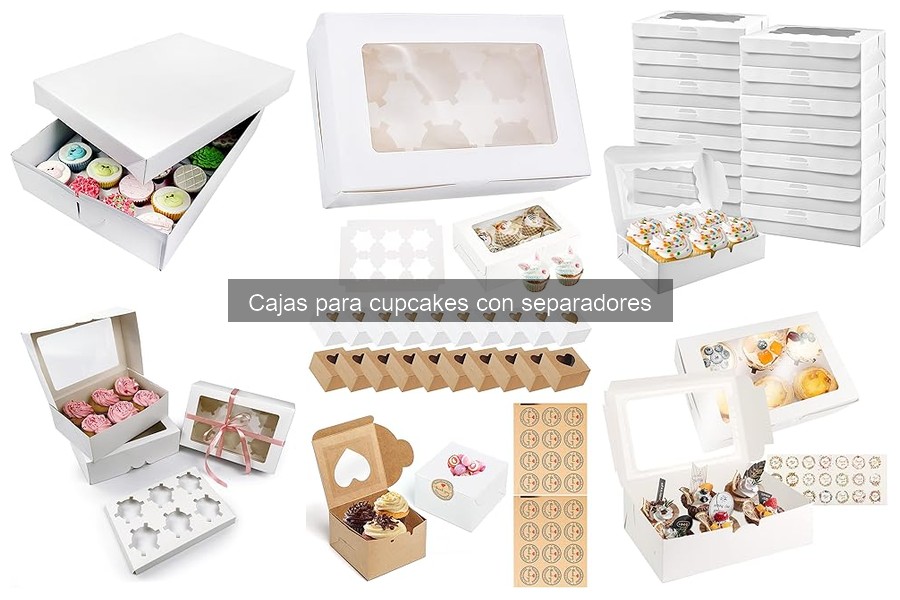 Testimonios de cajas para cupcakes con separadores