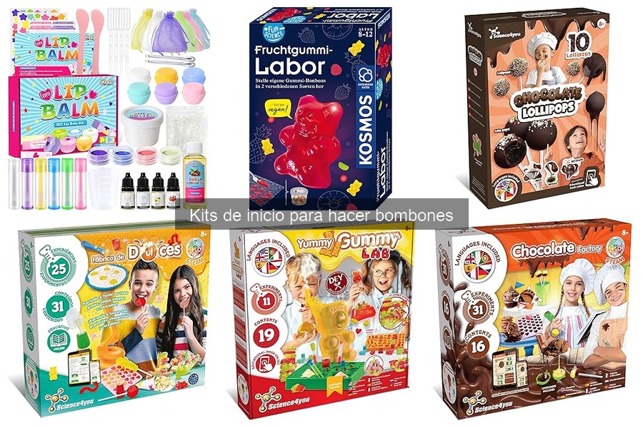 Testimonios de usuarios sobre kits para hacer bombones