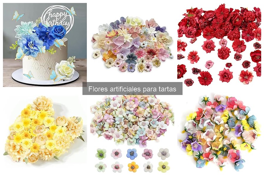 Testimonios sobre Flores Artificiales en Tartas