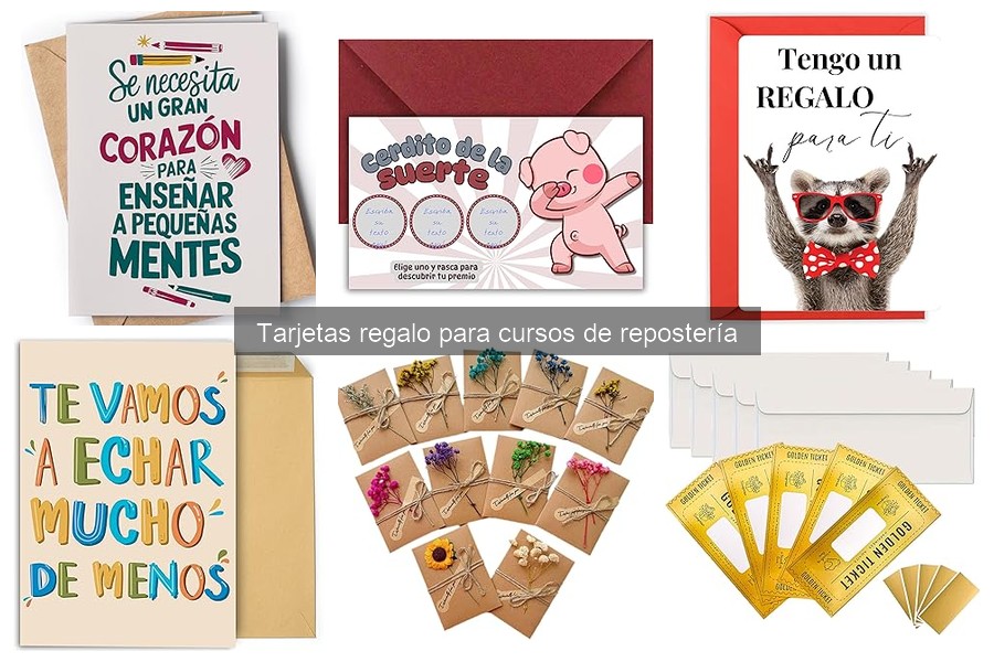 Testimonios sobre Tarjetas Regalo para Cursos de Repostería