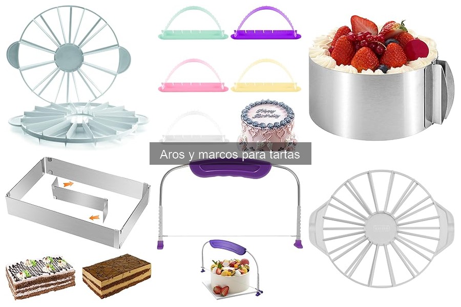 Tipos de aros y marcos para tartas: guía completa
