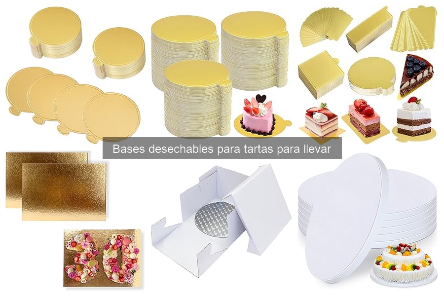 Tipos de Bases Desechables para Tartas: Características y Usos