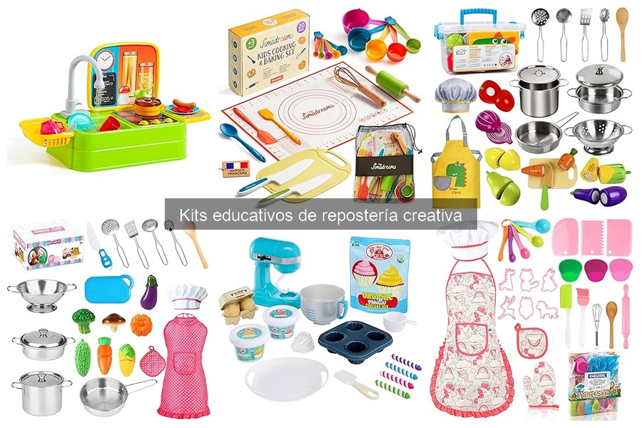 Tipos de kits educativos de repostería creativa para todos
