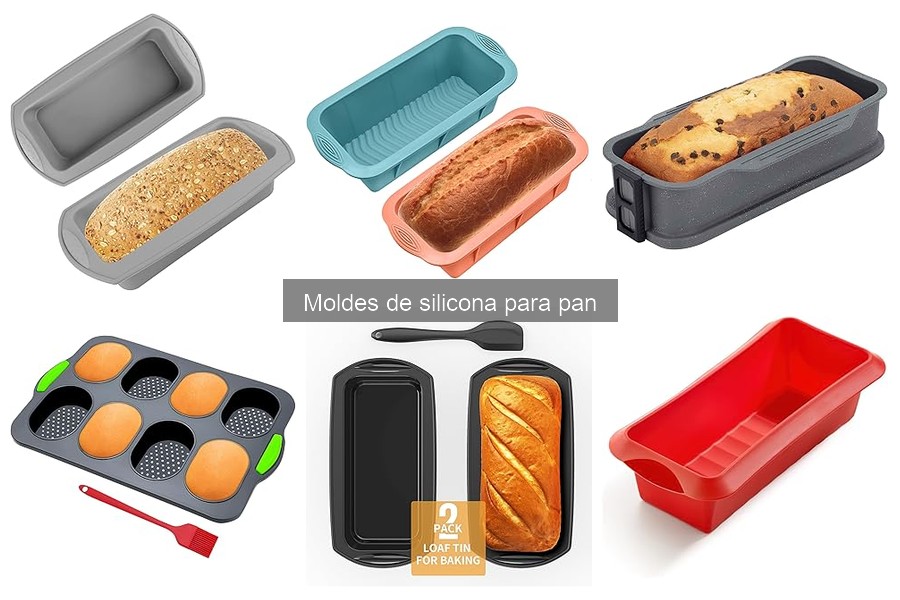 Tipos de moldes de silicona para pan: guía completa