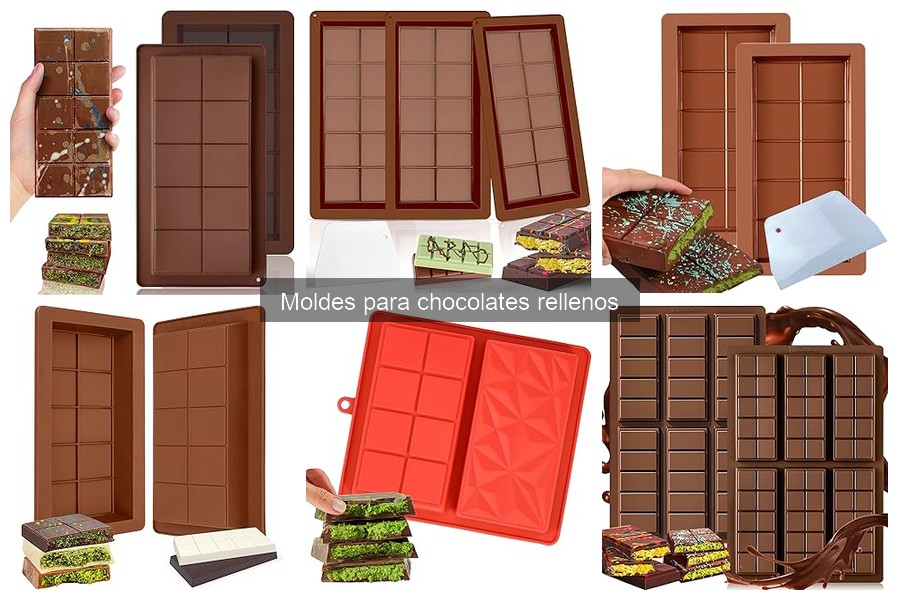 Tipos de Moldes para Chocolates Rellenos: Guía Completa