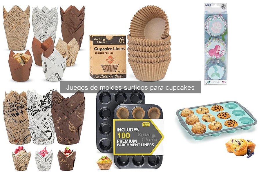 Tipos de moldes para cupcakes: guía completa de opciones