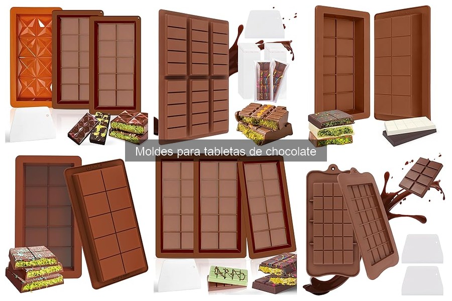 Tipos de Moldes para Tabletas de Chocolate: Guía Completa