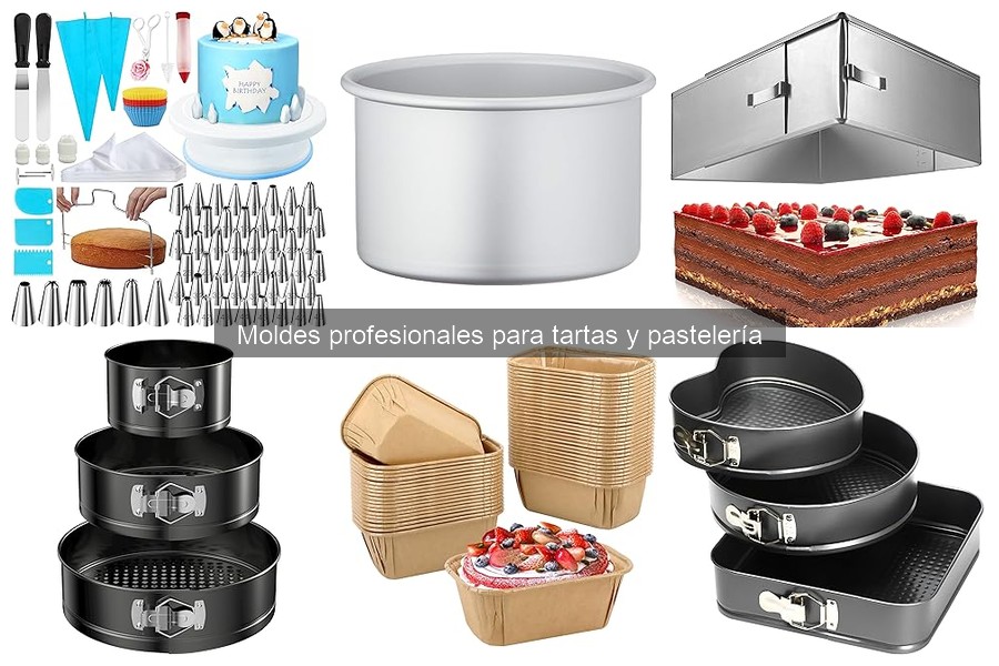 Tipos de moldes para tartas y pastelería: guía completa
