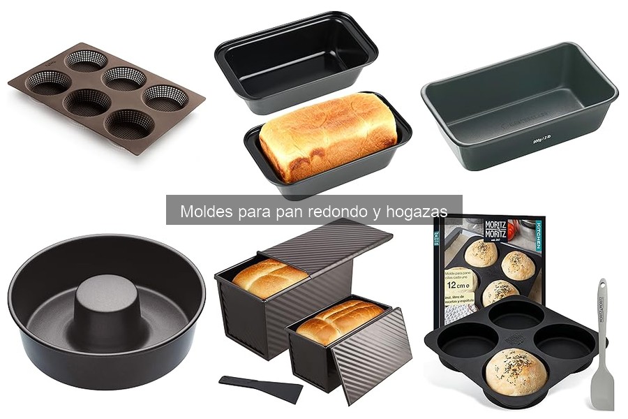 Todo sobre moldes para pan redondo y hogazas