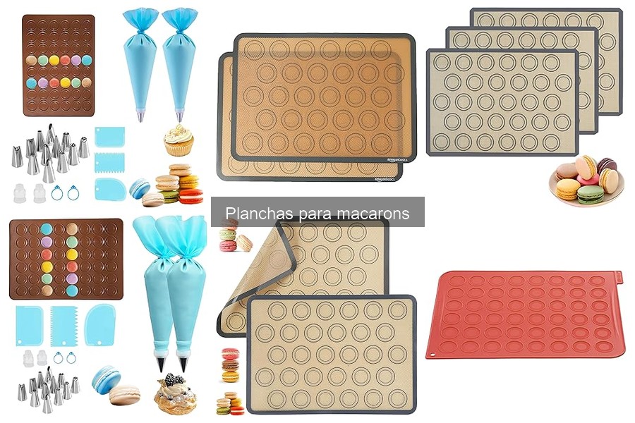 Todo sobre planchas para macarons: guía para repostería