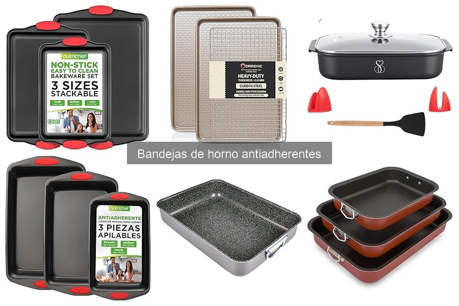 Uso Perfecto de Bandejas de Horno Antiadherentes