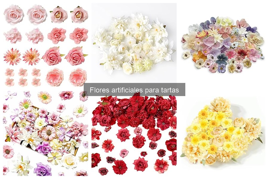 Ventajas de Elegir Flores Artificiales para Decorar Tartas