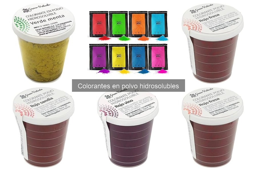 Ventajas de los colorantes en polvo hidrosolubles para repostería