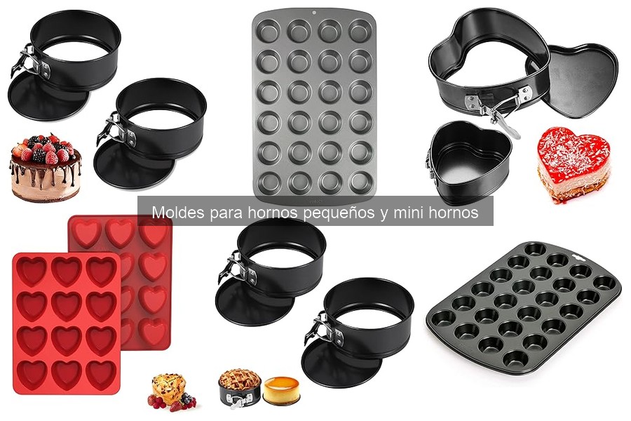 Ventajas de los Moldes de Silicona en Hornos Pequeños