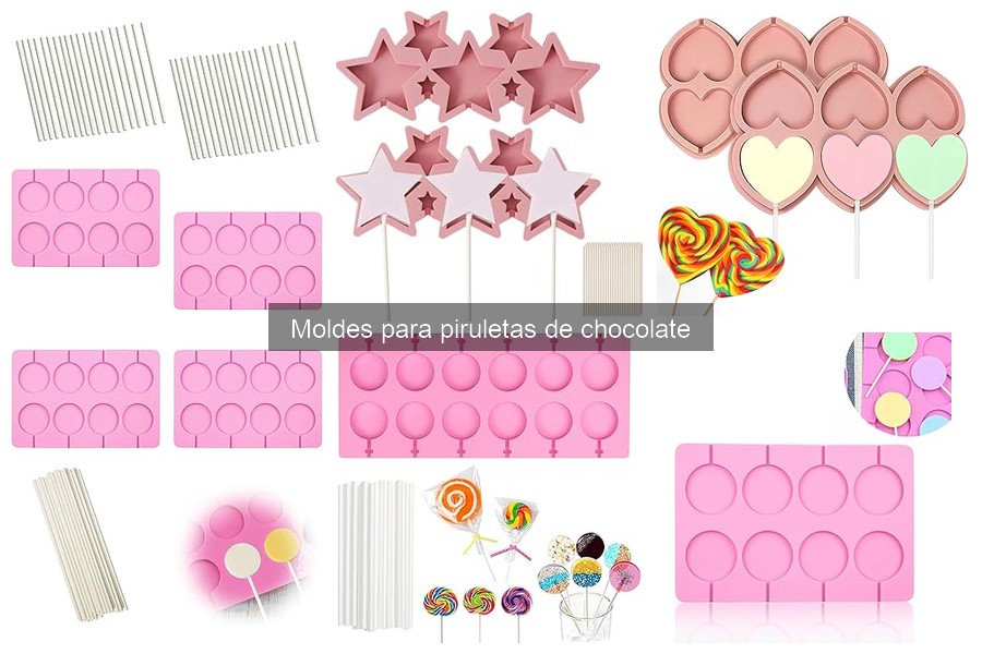 Ventajas de los moldes de silicona para piruletas de chocolate
